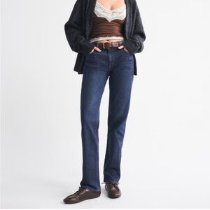 Abercrombie & Fitch midrise 90’s straight jeans